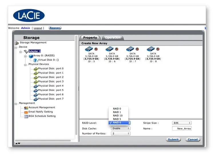 LaCie relance le XServe RAID (ou presque) et met à jour ses 2big et 5big