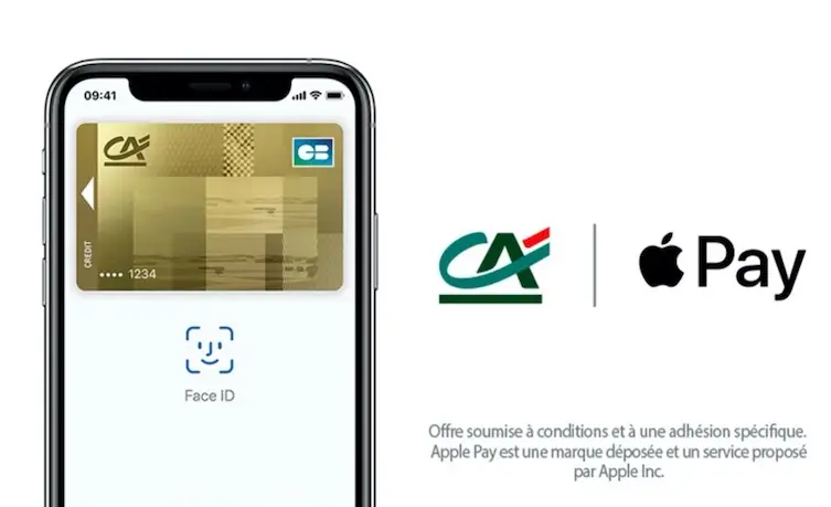 Apple Pay est officiellement disponible au Crédit Agricole