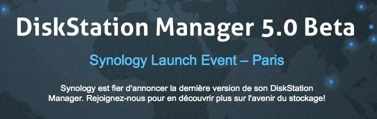 Synology dévoilera DiskStation Manager 5 bêta le 14 janvier à Paris