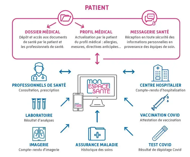 Combien de Français ont adopté le carnet de santé numérique ?