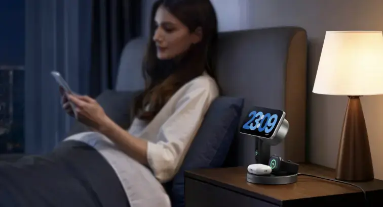 UGREEN&nbsp;: une batterie Qi2 avec refroidissement liquide, des stations de charge et de nouveaux NAS