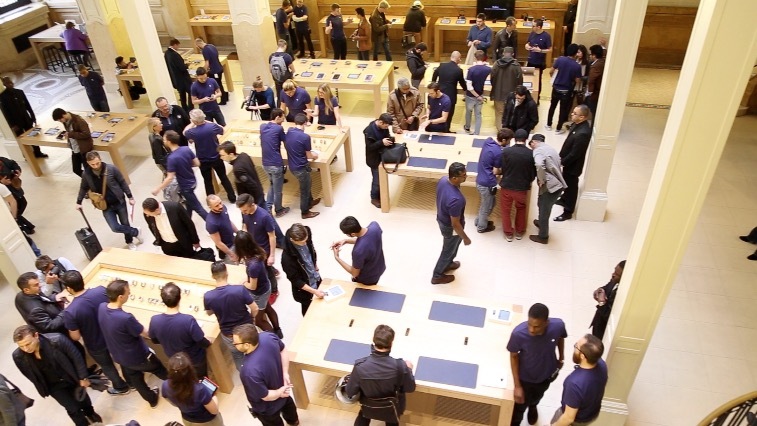 Ni Apple Watch, ni accessoires en vente le 24 avril dans les Apple Store