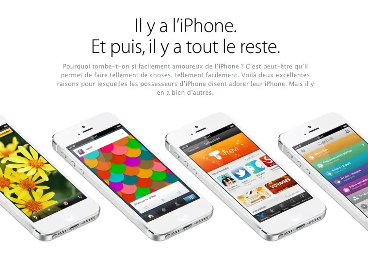 "Pourquoi l'iPhone" débarque sur le site d'Apple France