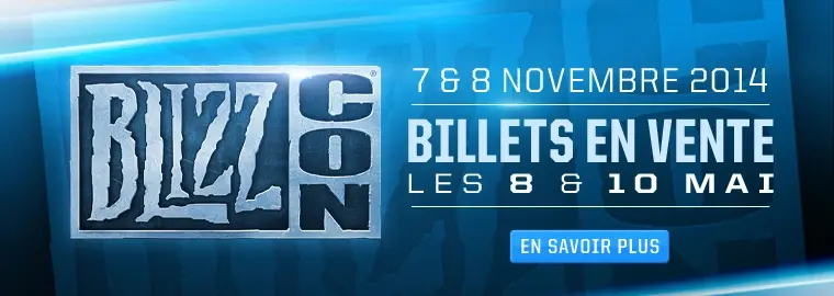 Blizzard lève le voile sur la prochaine convention BlizzCon