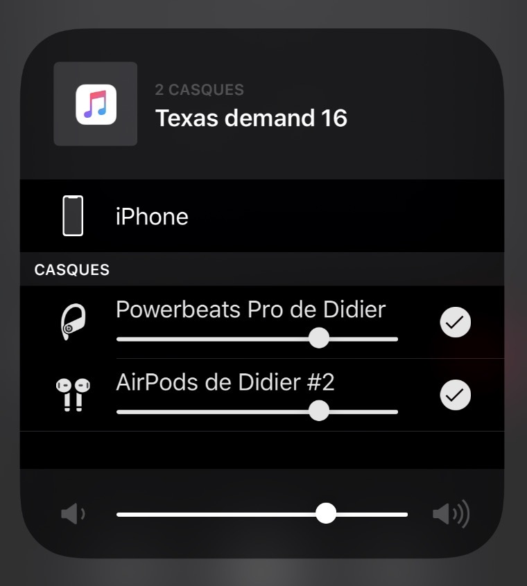 iOS 13 : la fonction de partage audio fonctionnera aussi avec les casques/écouteurs Beats