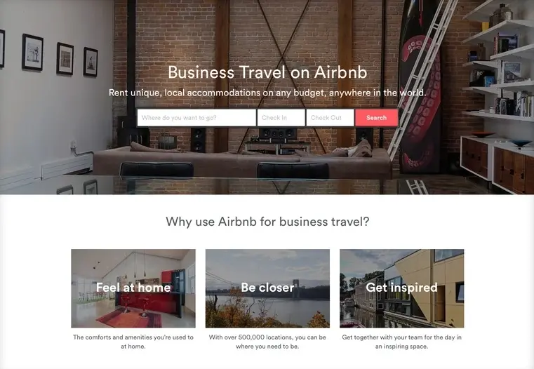 Airbnb s'attaque aux voyages d'affaires avec Concur