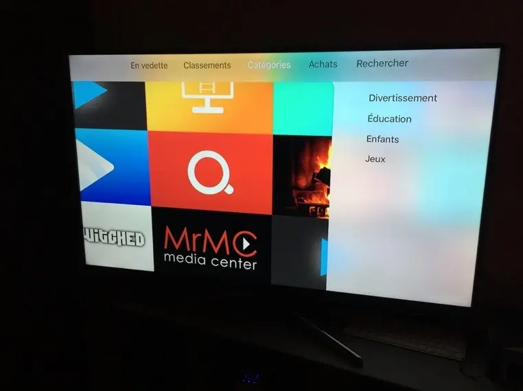 Apple TV : l'App Store gagne un tri par catégories en France