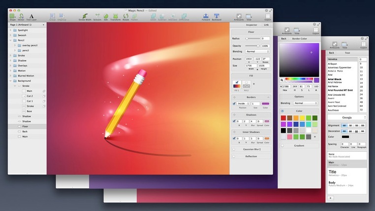 Sketch 2 Mac, le dessin vectoriel de pointe ADA 2012, en promo