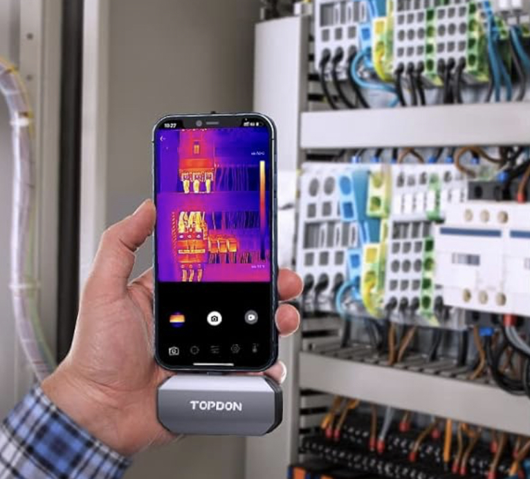 Test de la caméra thermique pour iPhone TOPDON (isolation, points chaud, animaux...)