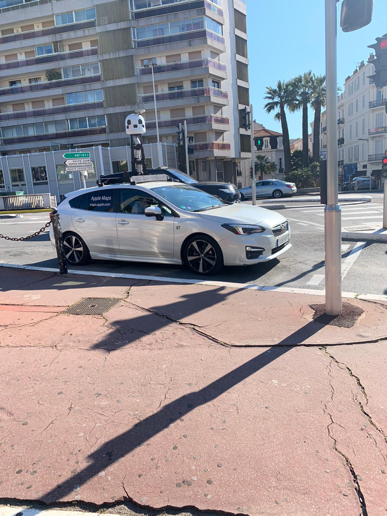 Apple Maps en balade à Cannes ce week-end ! (photo)