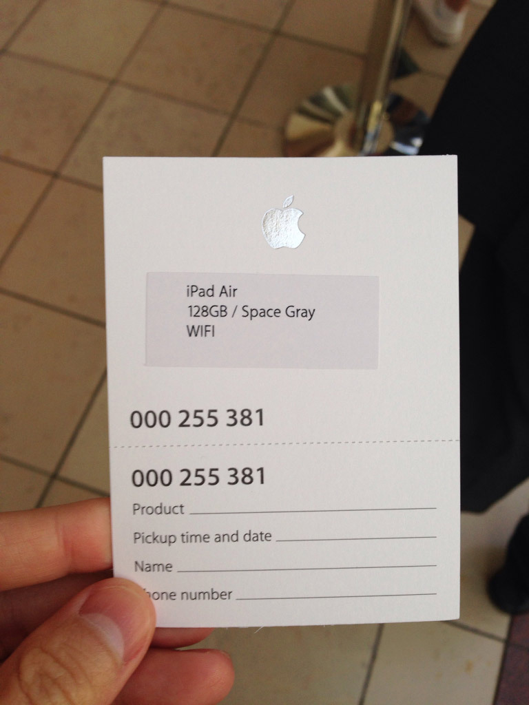 iPad Air : en direct depuis l'Apple Store de Melbourne pour les premiers achats !