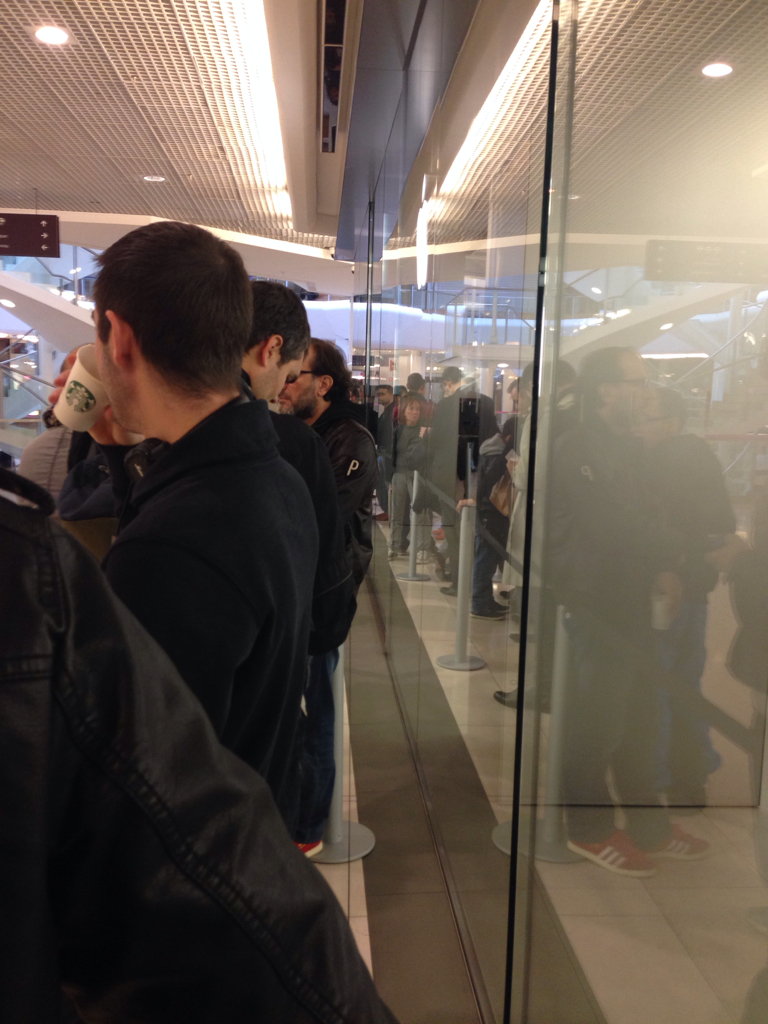 iPad Air : les fans ne se sont pas levés trop tôt pour faire la queue