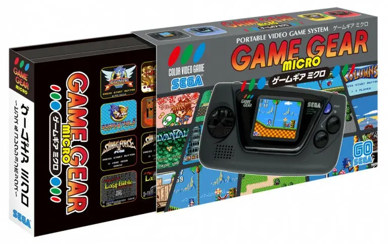 Après la MegaDrive mini, Sega présente sa Game Gear Micro !