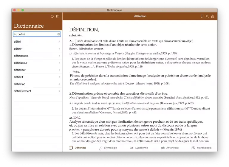 Concours : 8 licences à gagner pour le dictionnaire Trésor de la langue française sur Mac