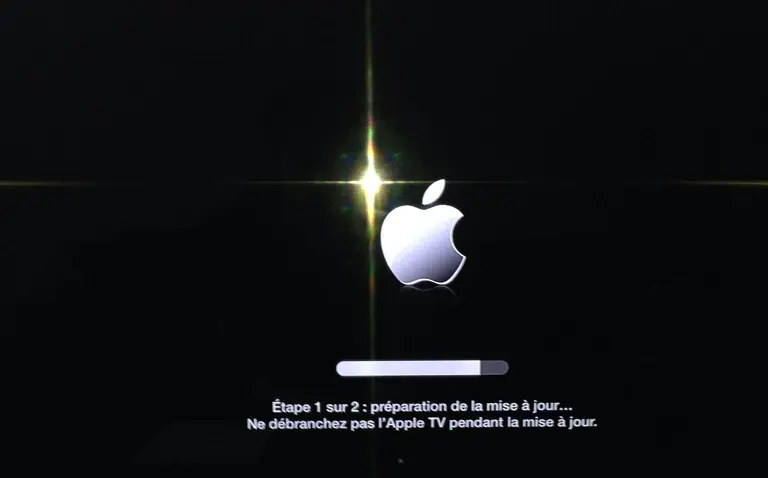 Mise à jour de l'AppleTV