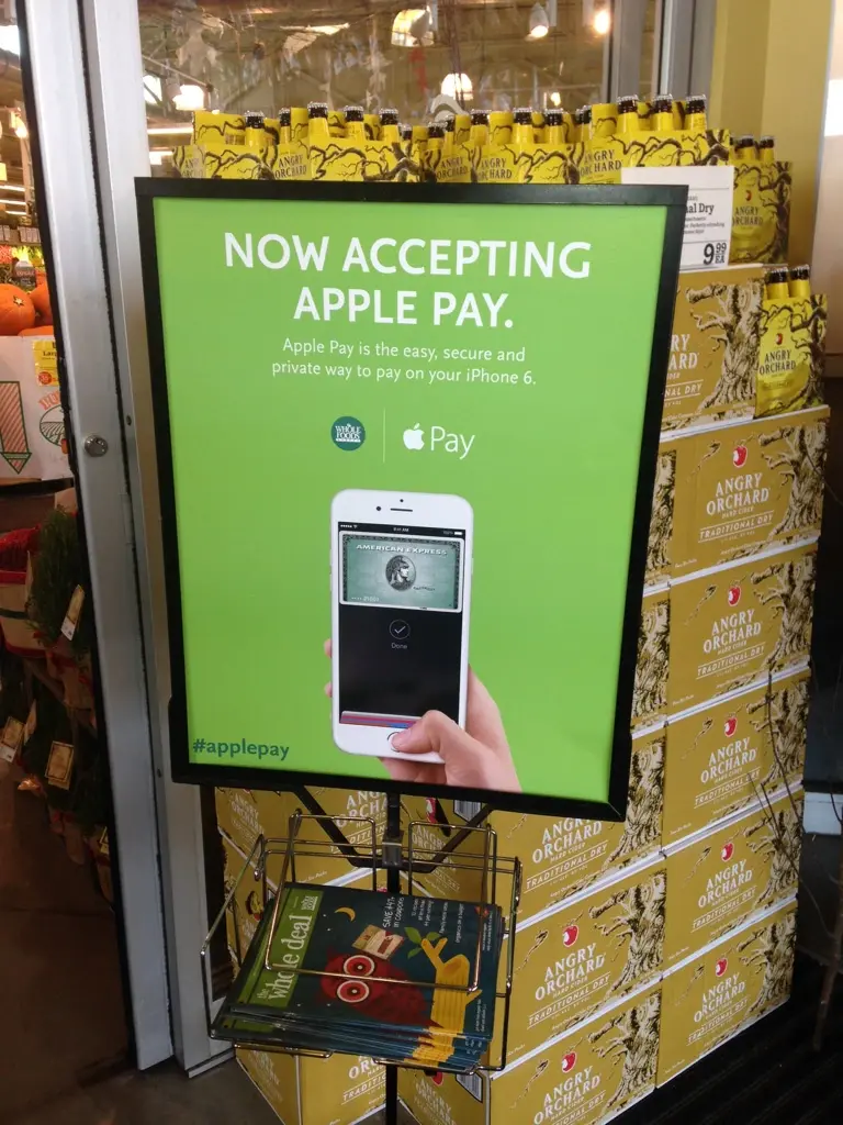 L'image du jour : Apple Pay largement mis en avant aux USA