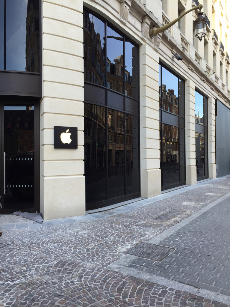 Apple Store de Lille : de nouvelles photos de la façade