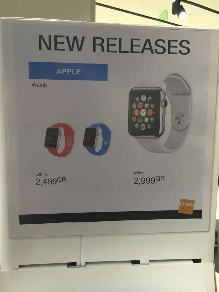 La Fnac distribue l'Apple Watch (photo)