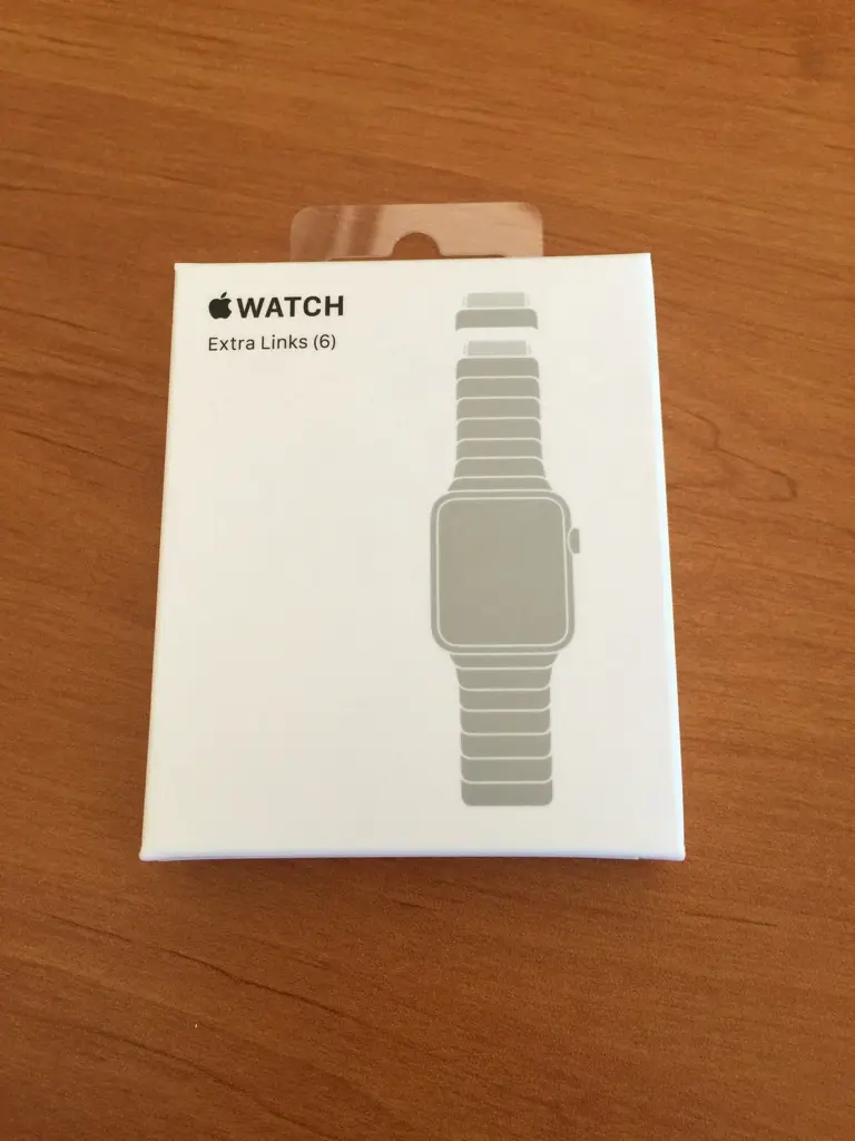 Le pack de maillons "gros poignets"  pour l'Apple Watch arrive chez les clients