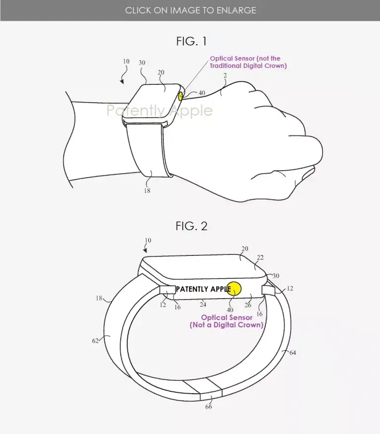 Apple travaille à remplacer la couronne digitale de l'Apple Watch