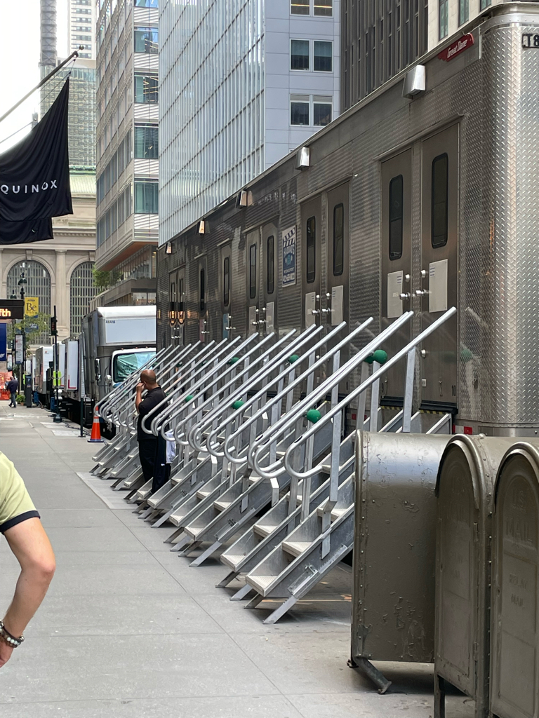 Insolite : mais que bien préparer Apple à New York ! [photos]