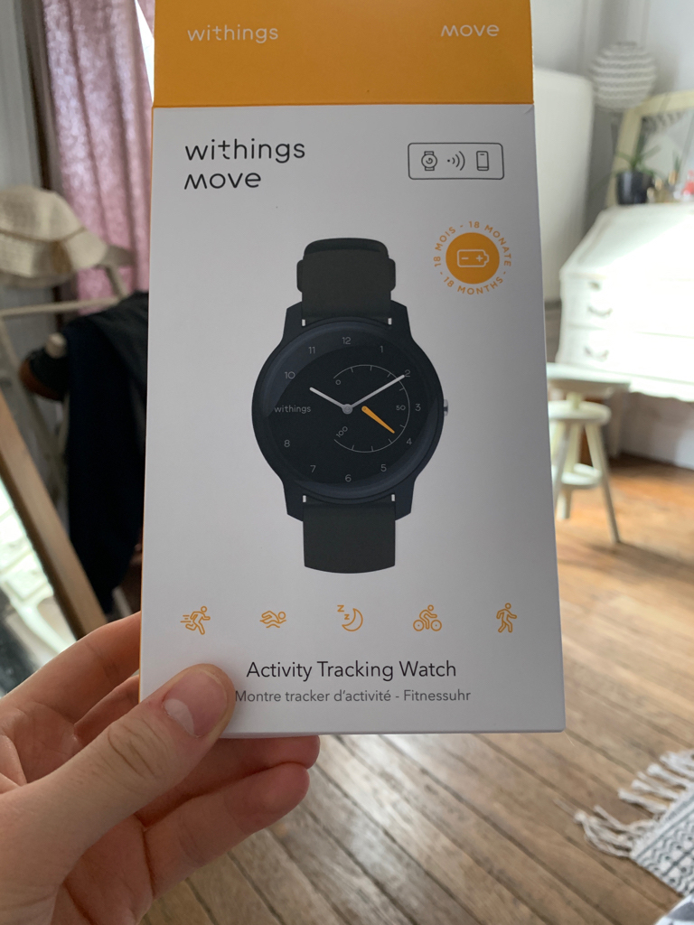 L'image du jour : la montre Withings Move (69€) arrive enfin chez les premiers clients !