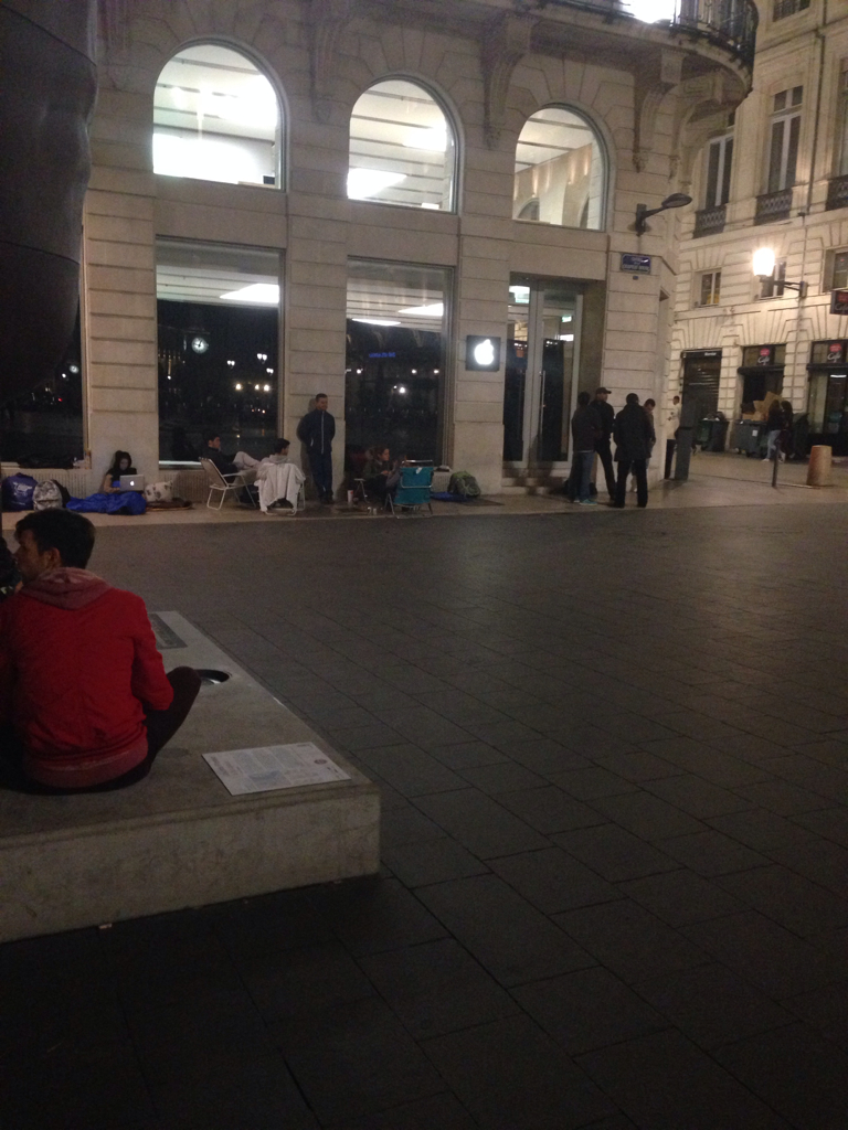 Nuit iPhone 5s : Bordeaux n'est pas en reste