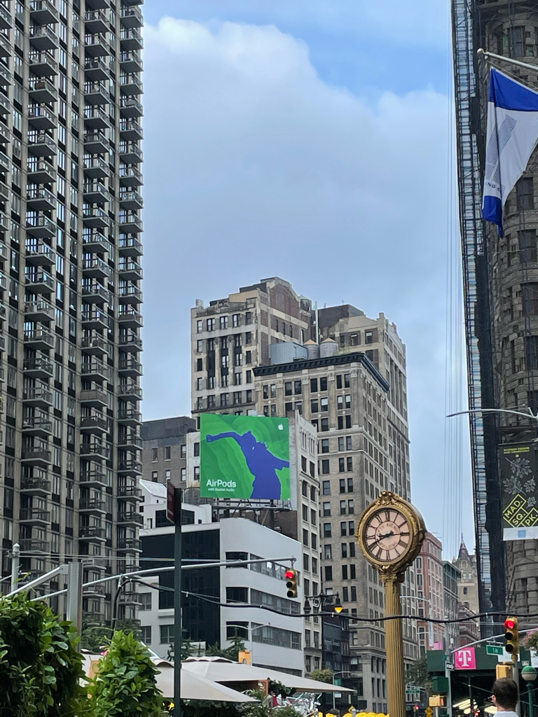 Insolite : mais que bien préparer Apple à New York ! [photos]