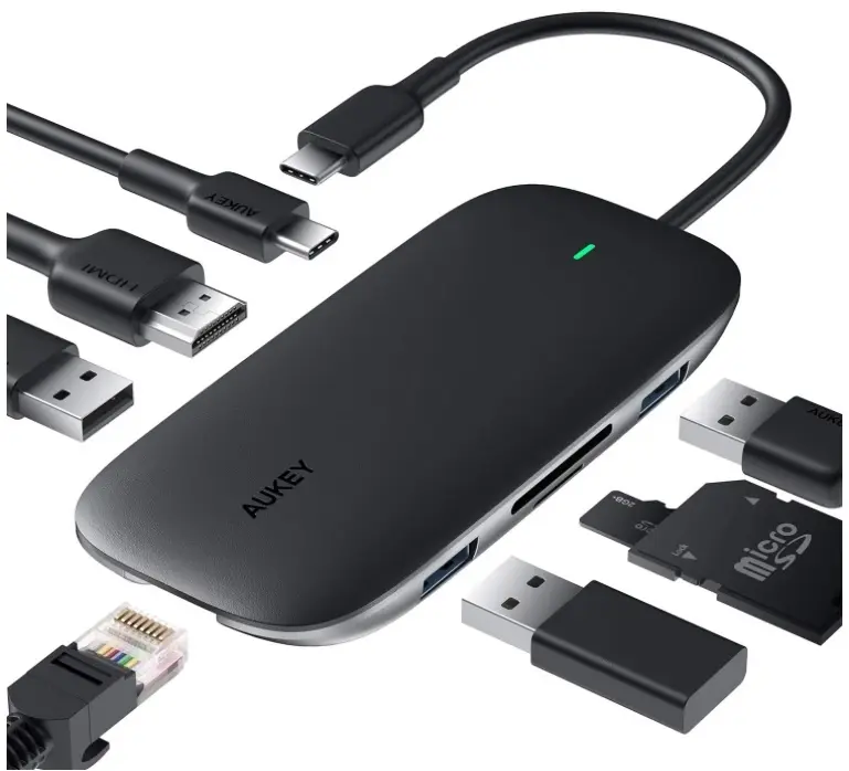 Promos : hub USB-C Aukey/Novoo à 31/33€, SSD USB-C 3.2 Gen2x2 Seagate 1 To à 223€