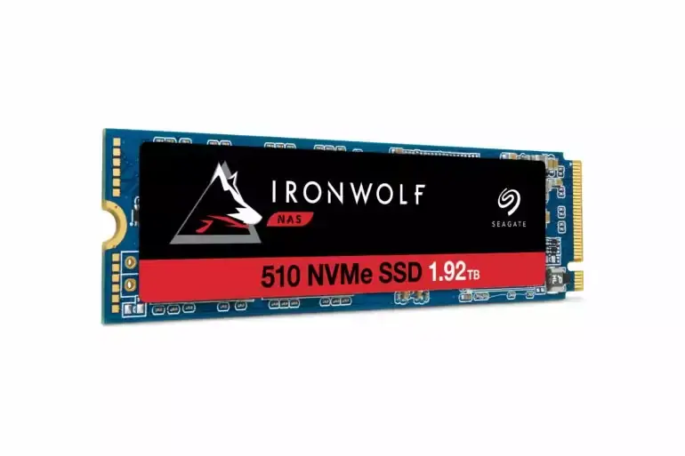 IronWolf 510 : des SSD M.2 NVMe pour les NAS chez Seagate