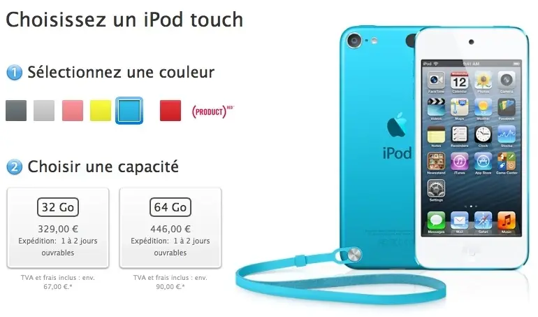 Des iPod et les Time Capsule plus chers en France