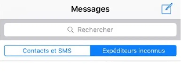 Astuce iOS : comment filtrer les messages provenant d'expéditeurs inconnus