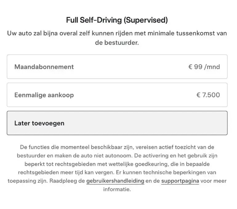 Le FSD Tesla approuv&eacute; aux Pays-Bas&nbsp;! La conduite autonome arrive en Europe&nbsp;!