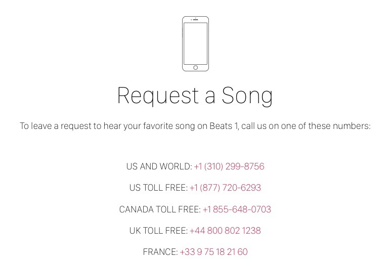 On peut demander à écouter sa chanson préférée sur Beats 1