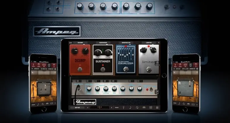 Une nouvelle collection d'amplis Ampeg pour AmpliTube sur iOS