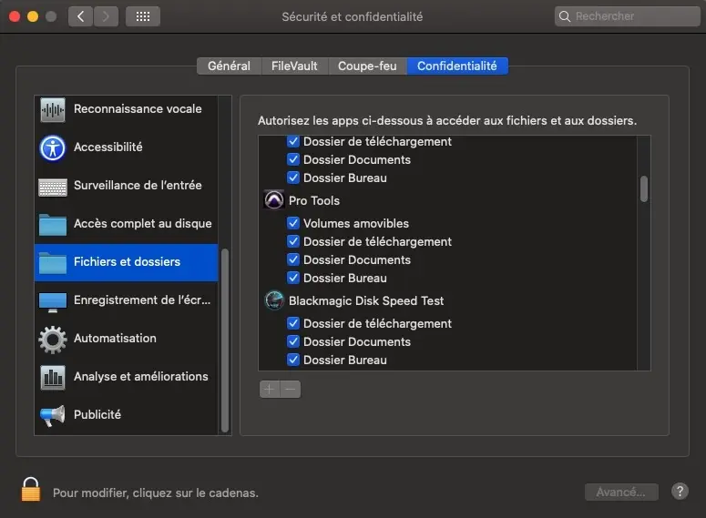 Une faille au sein de macOS permet d'accéder à certains fichiers protégés