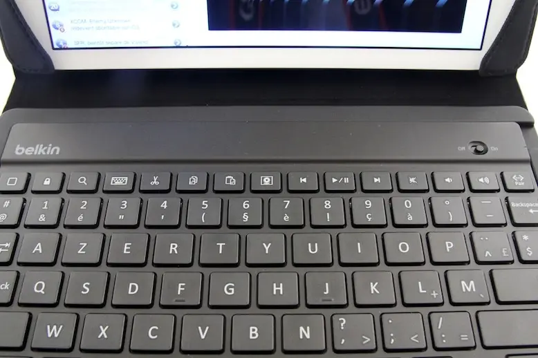 Test du Slimstyle Keyboard Folio iPad Air