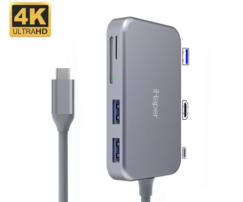 Promos : MacBook Pro 2018, Hub USB-C HDMI 4K à 25 €, batterie RAVPower 22 000 mAh à 29 €