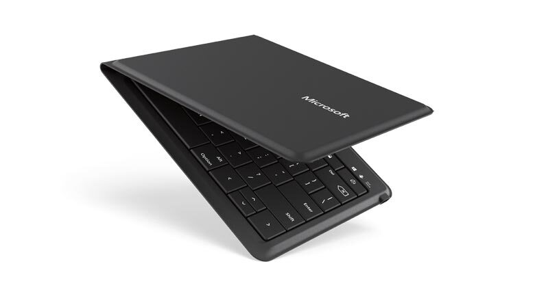 Microsoft présente un clavier de voyage pliable compatible iPhone et iPad