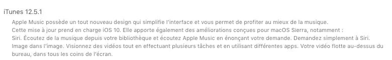 iTunes 12.5.1 (avant iOS 10)