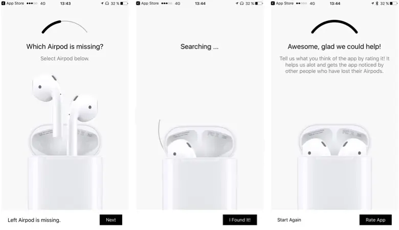 Enfin une application pour retrouver les AirPods égarés !