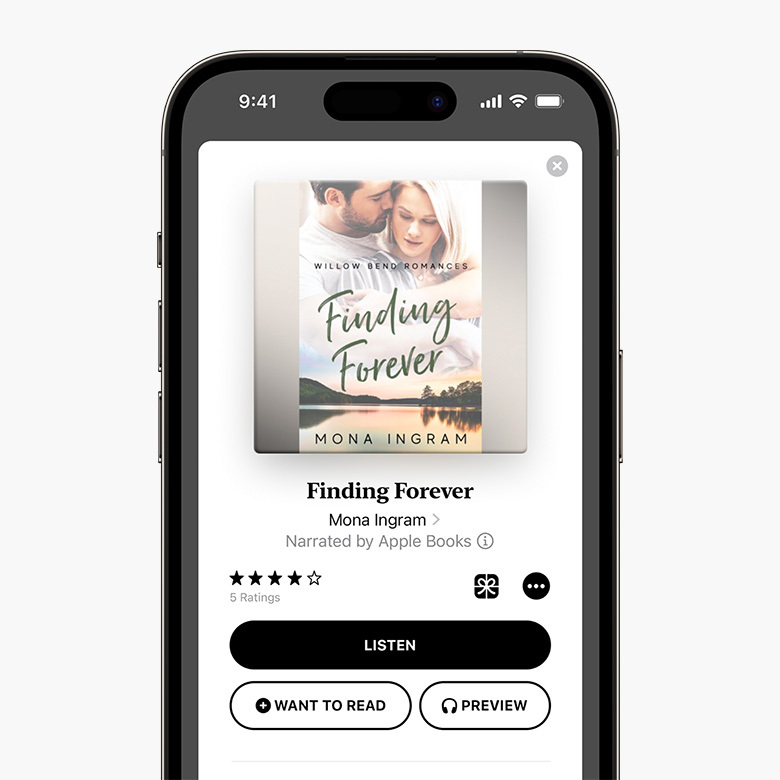 Serez-vous tentés par les nouveaux livres audio d'Apple lus par une IA ?
