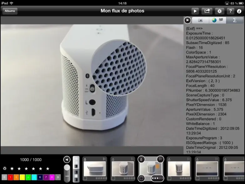 Test Express : ePhotoTag, la pré-édition de vos images sur iPad