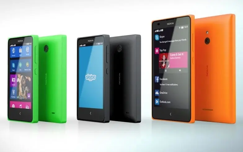 Nokia X, smartphones Android pas chers qui promeuvent les services de Microsoft