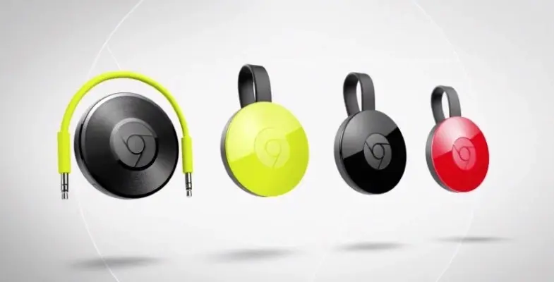 Un nouveau Chromecast coloré, un "Chromecast audio" et un tablette "Pixel C"