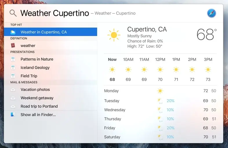 OS X El Capitan : tour d'horizon des nouveautés