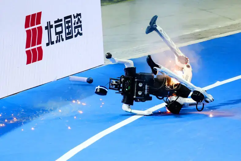 Les folles images des Jeux mondiaux des robots humano&iuml;des de P&eacute;kin