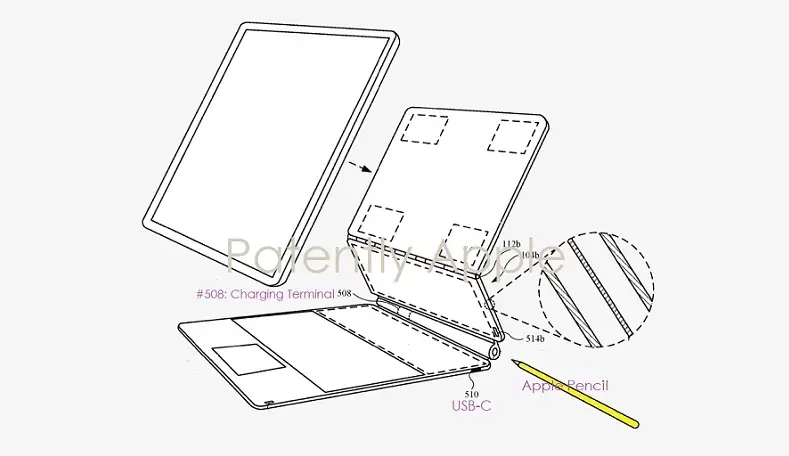 iPad : et si le Magic Keyboard avait un compartiment intégré pour l'Apple Pencil ?