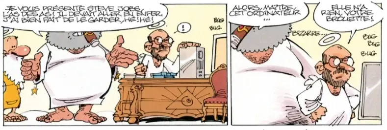 Steve Jobs apparait dans le dernier Spirou !