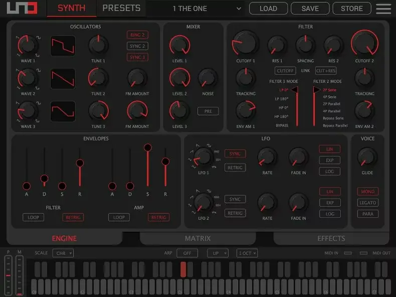 IK Multimedia propose un logiciel d'édition pour l'Uno Synth Pro/Desktop